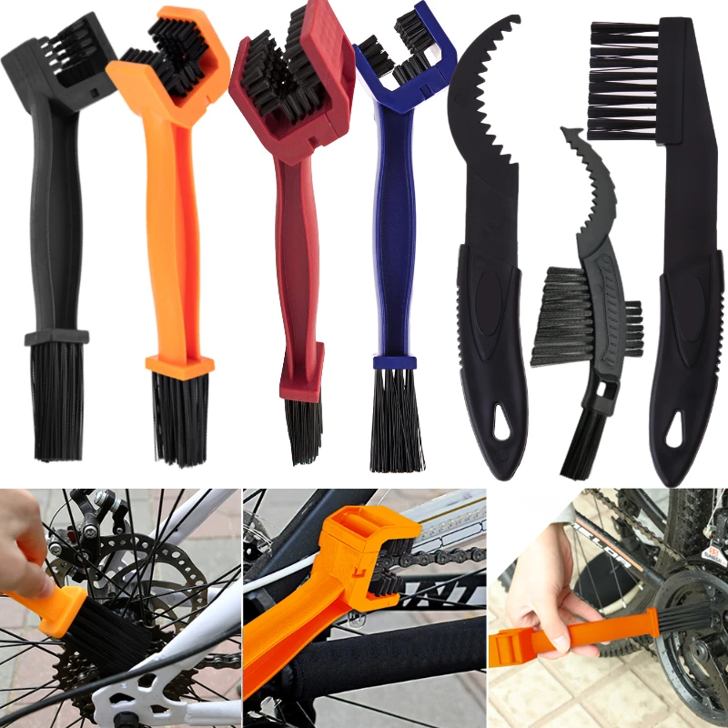 Практичный очиститель цепи шестерни мотоцикла велосипеда многофункциональная