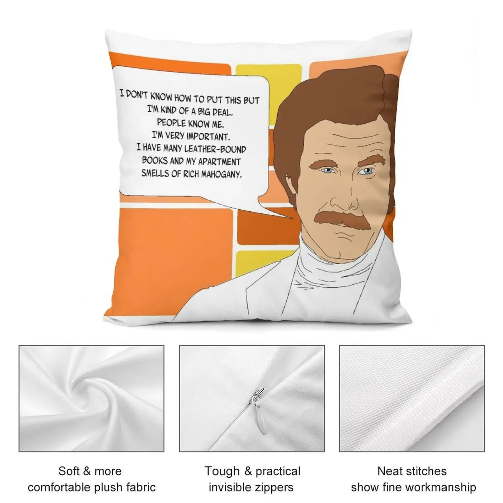 Я Рон Бордо? Декоративная подушка Подушки Чехлы на диван Подушка