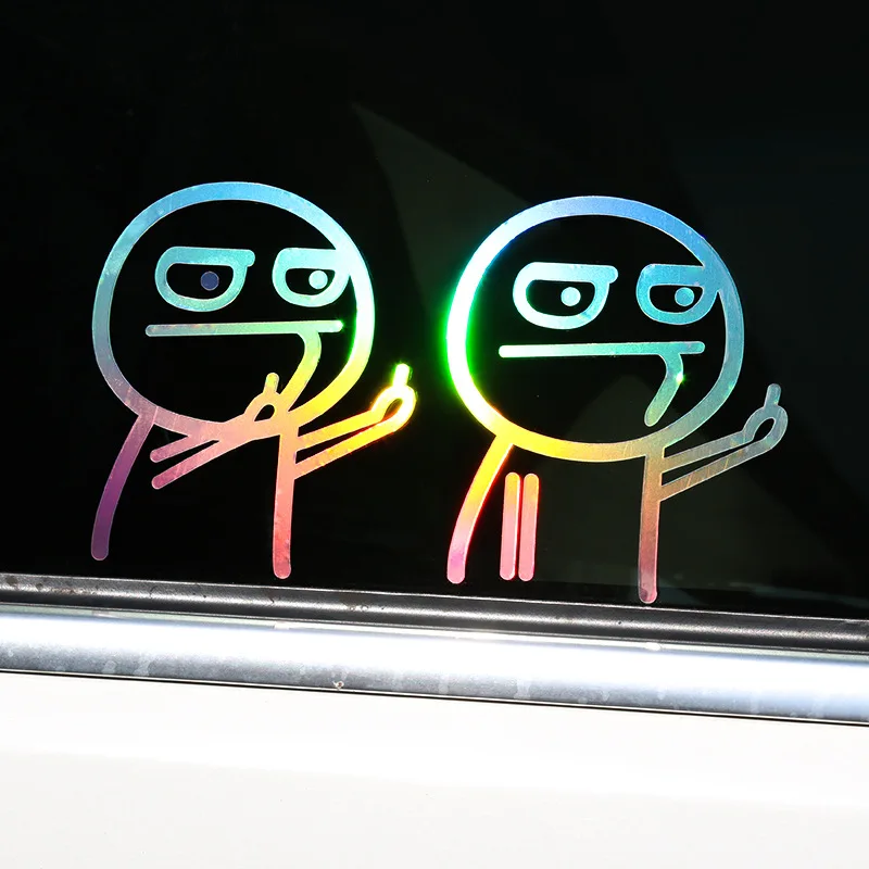 Забавная автомобильная наклейка указатель топливного бака полный Hellaflush для Honda