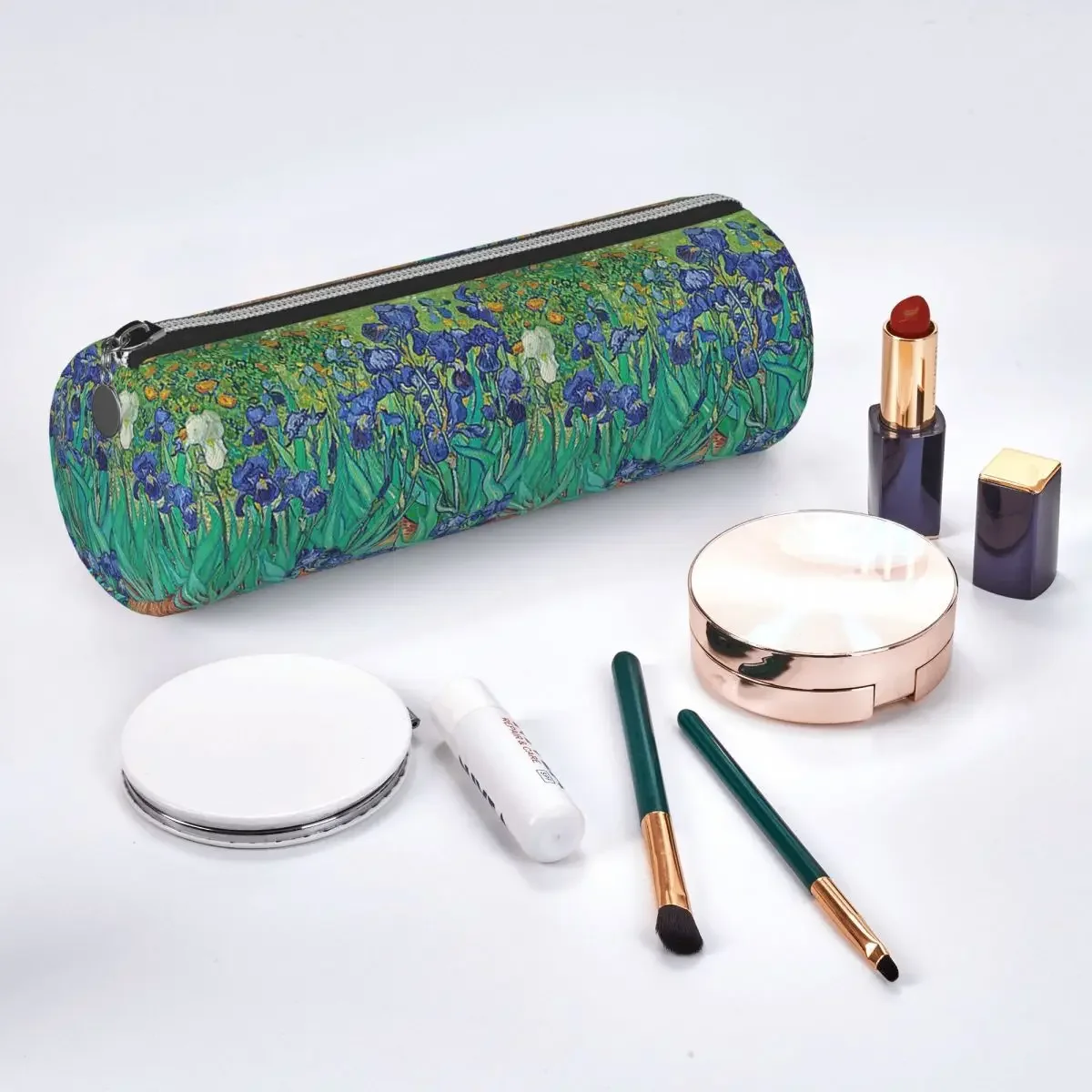 Пенал для карандашей Irises By Vincent Van Gogh для мальчиков и девочек, школьный цилиндрический пенал, сумка для карандашей, чехол для карандашей (art.: 3920dbcfa7718) - 3920dbcfa7718