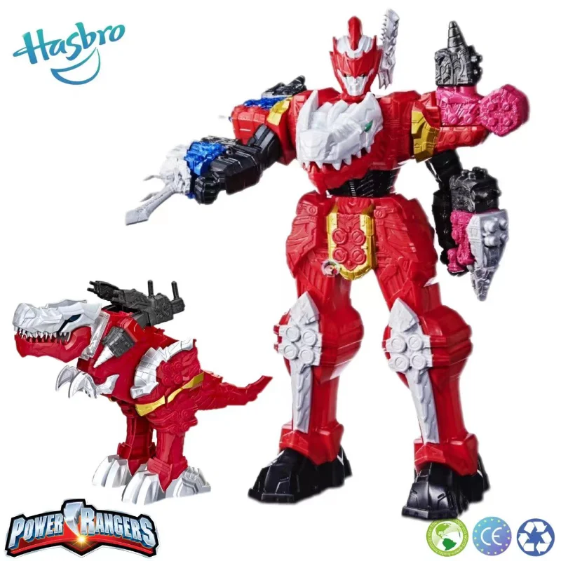 

Hasbro POWER RANGERS Dino Fury T-rex Champion Zord Robot Zord with Zord Link Mix and Match Custom Build System Action Figure