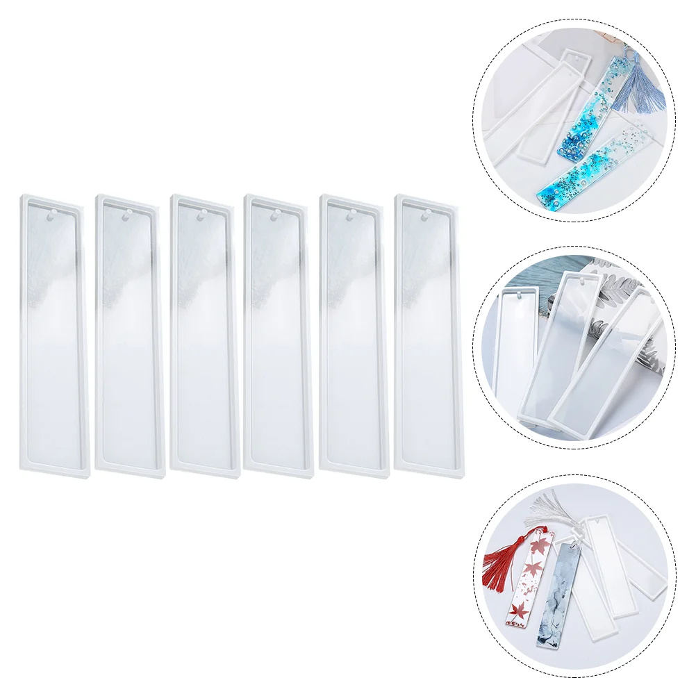 

6 Pcs Silicone DIY Casting Mould DIY Craft Silicone Mold Mold