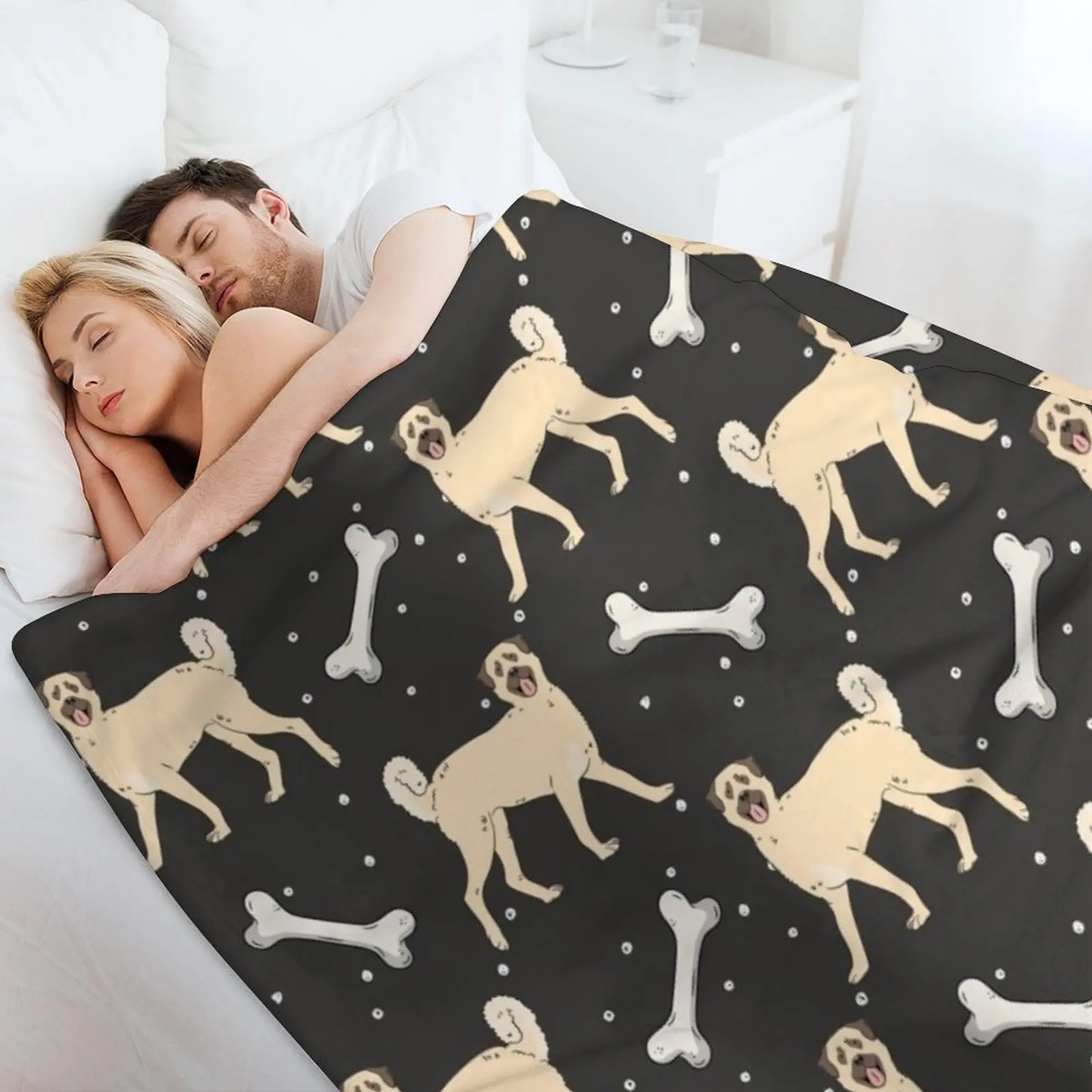 Одеяло с анатолийской овчаркой ретро термобелье для путешествий мягкие одеяла