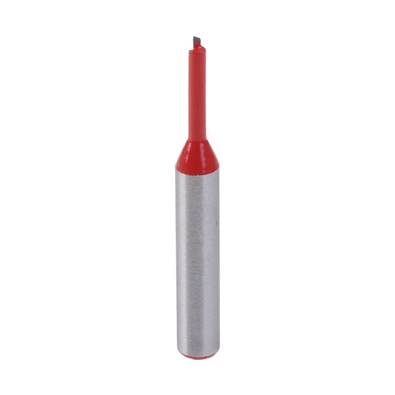 

2021 New 1/4" Shank 1/8" Blade Straight Carbide Single Flute Tipped Router Bit Cutter Hot