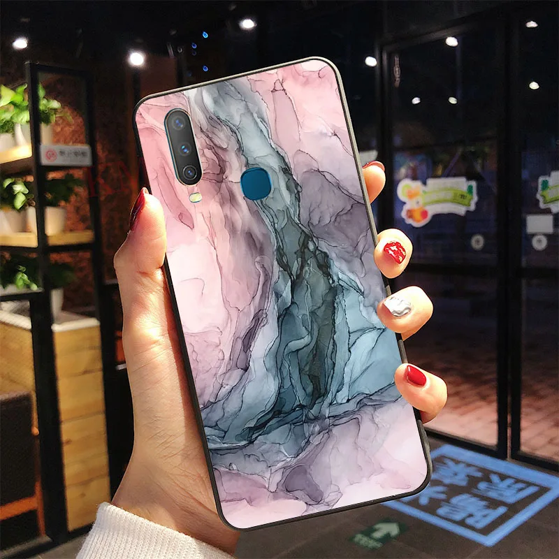 ДЛЯ VIVO U3X U10 1904 1901 Женская Мягкая обложка чехол для vivo 1902 Coque Fundas Silicon бампер Cover