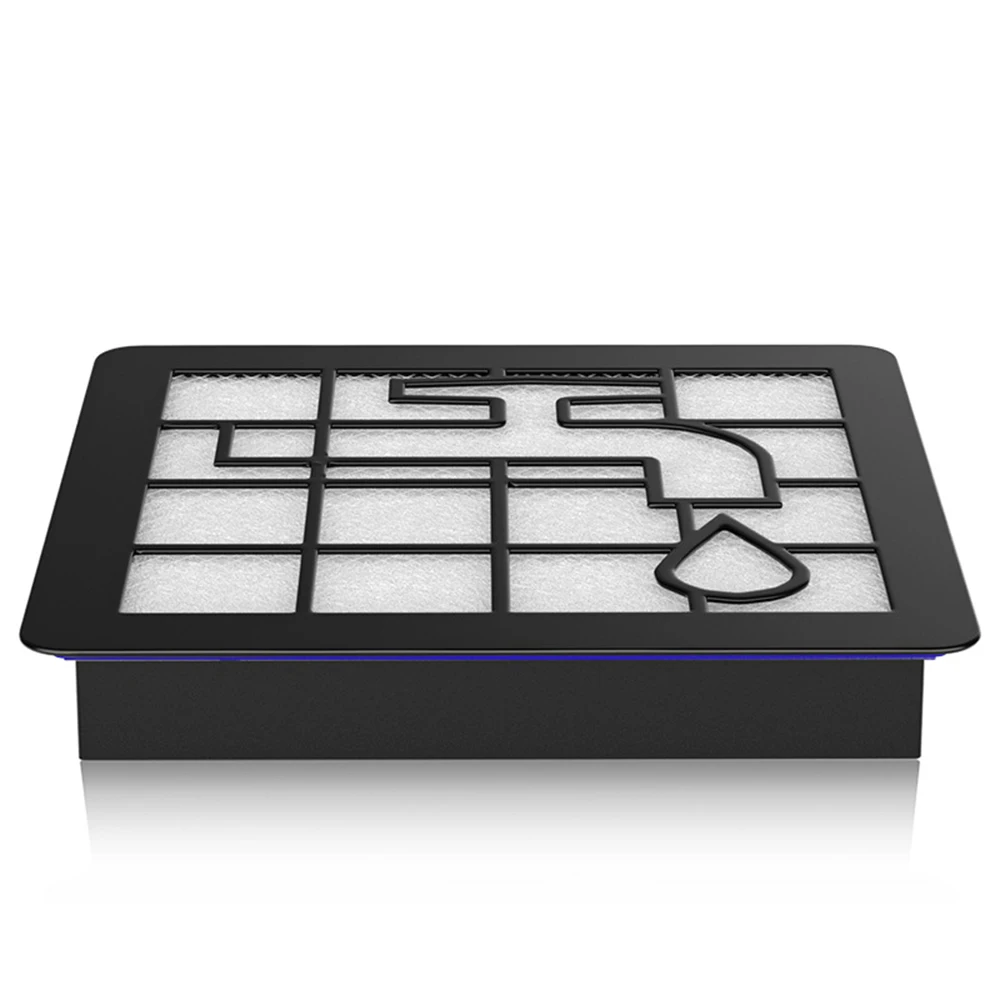 Синий Hepa-фильтр для Philips Power Pro Compact FC9515 FC9516 FC8010 аксессуары пылесоса постфильтры