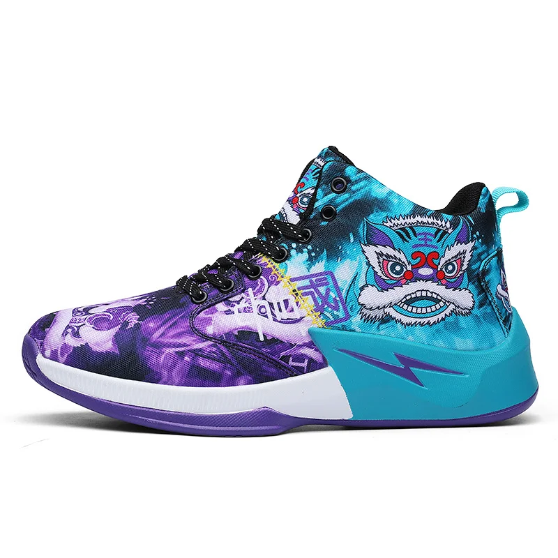 

High end men's basketball shoes, wear-resistant, non slip, sports shoes, new trend