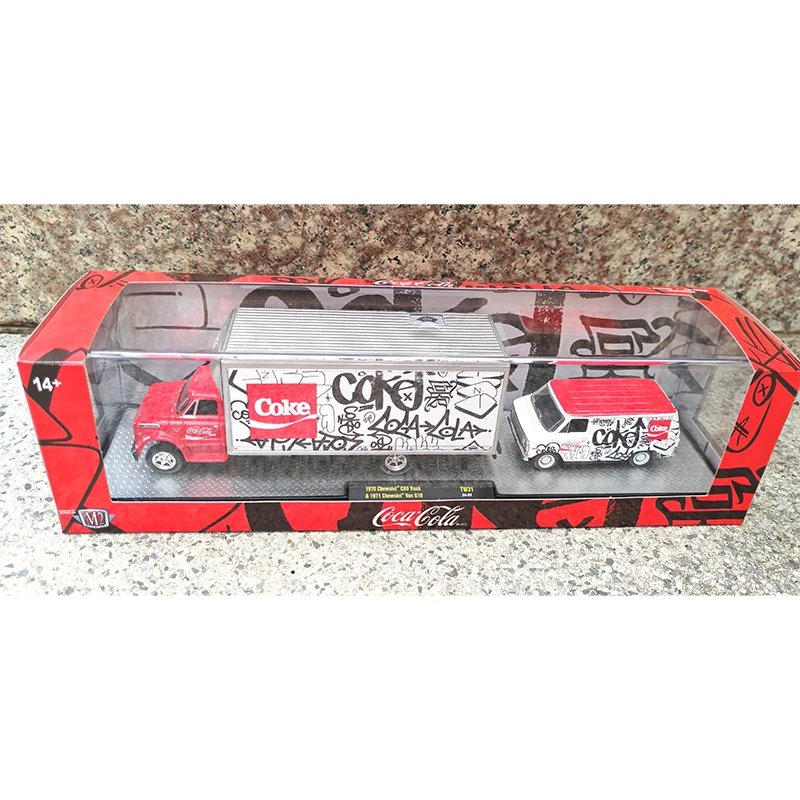 M2 1:64 Mustang Dodge Challenger Impala GMC Пикап Plymouth посылка серии литая под давлением модель