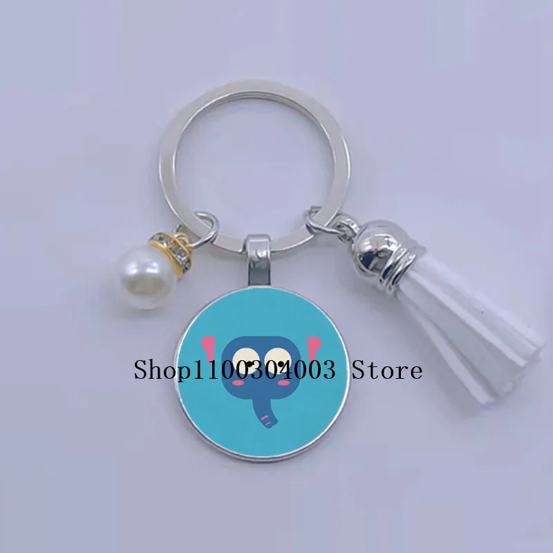 Новый милый брелок с рисунком животного из мультфильма подвеска для сумки