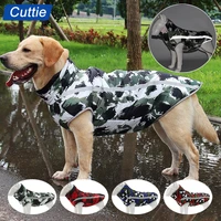 cuttie winter dog clothes for small large dogs luxury vest coat jacket medium pet dog winter clothes clothing for puppies army