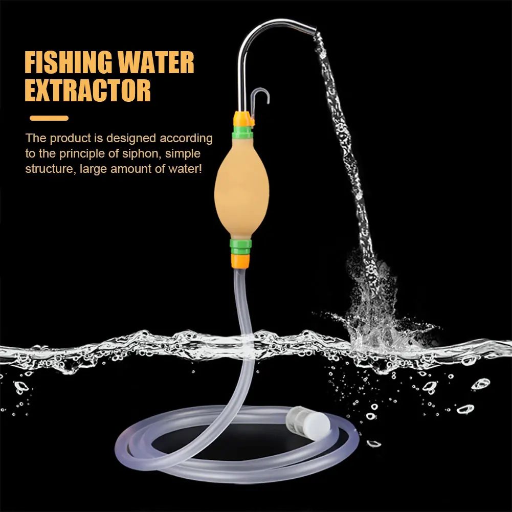 

Aquarium Cleaner Water Water Change Dispenser Suction Manual Hand Pump Pipe Fish Tank Vacuum Siphon Water Pump Cleaner