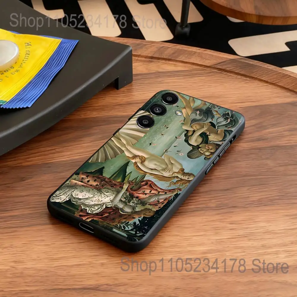 Фото Чехол Sandro Botticelli Renaissance Art для Samsung Galaxy S21 S25 FE S24 S23 Ultra S20 S9 S22 Plus S10 Чехол из ТПУ №2