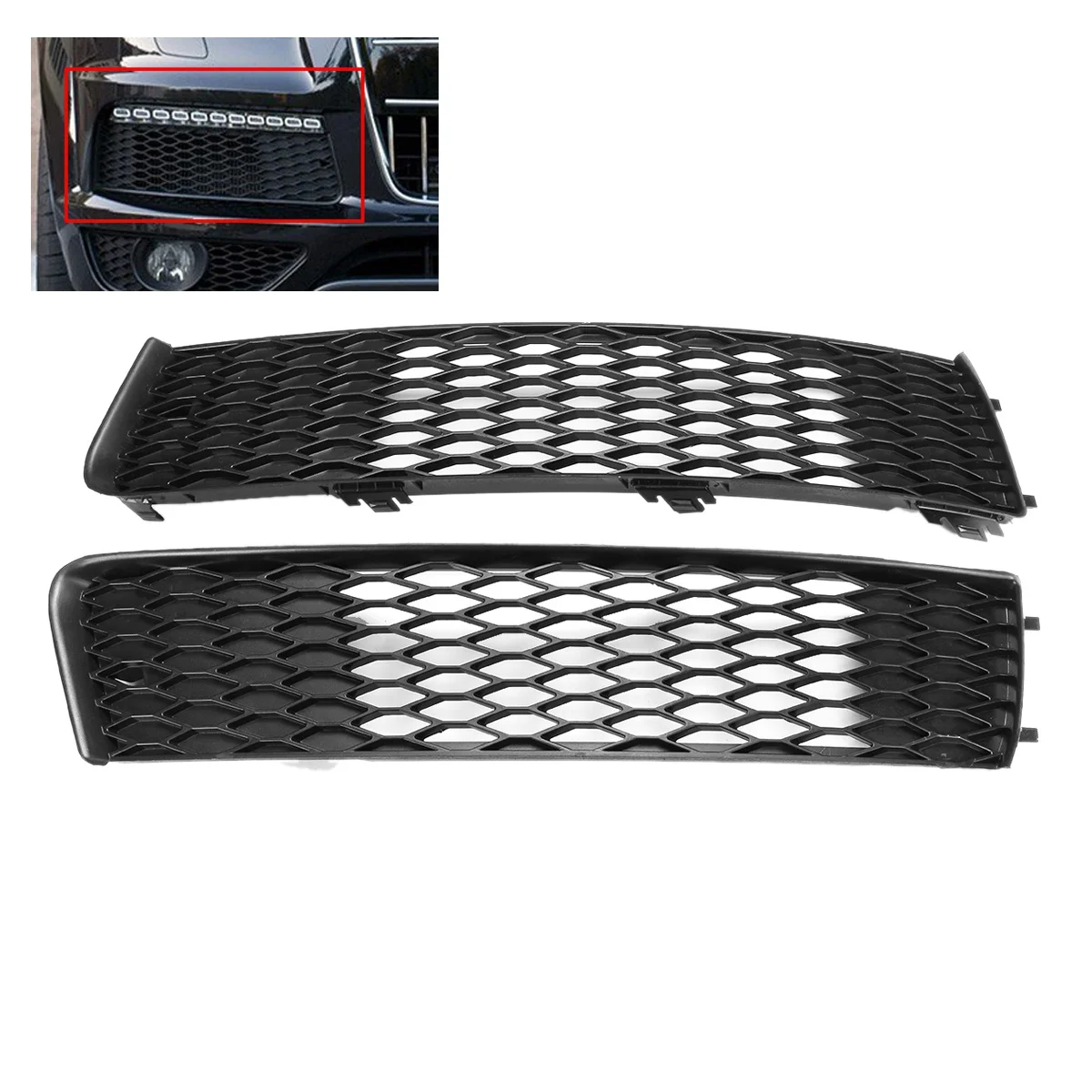 

Автомобильный передний бампер, противотуманная фасветильник, решетка радиатора для Audi Q7 S LINE 2009-2015 4L0807697B