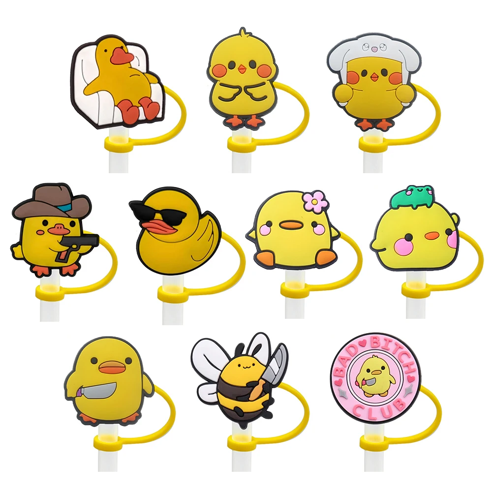 

7 шт., силиконовые соломенные крышки MINISO для стаканов Stanley