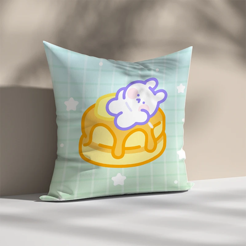 

Чехол для подушки в виде кролика, 45x45