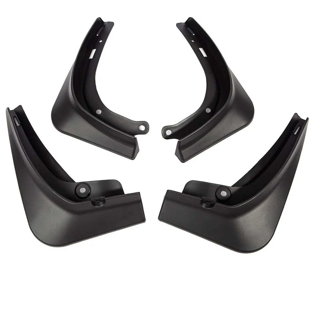 

Брызговики для Tesla Model Y 2021-2024, пластиковые брызговики, крыло, 4 шт./компл., черный, белый цвет из углеродного волокна