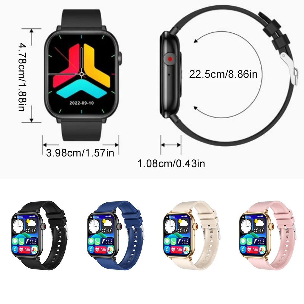 Смарт-часы для мужчин и женщин 24/7 дюймов