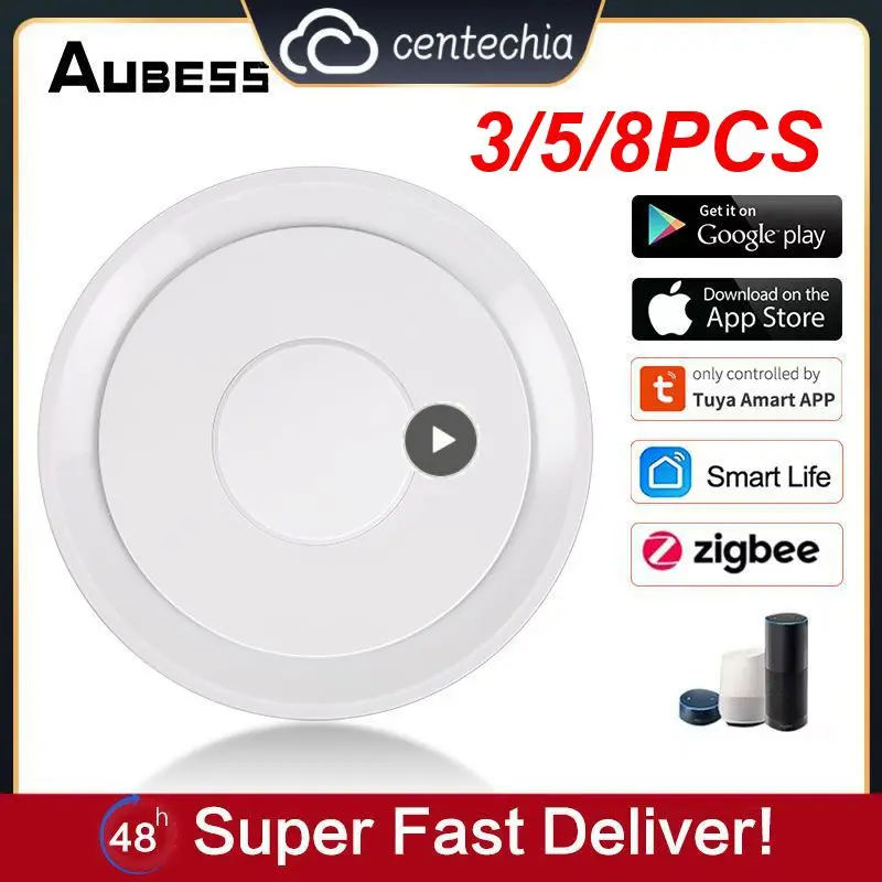 

3/5/8PCS Diy Zigbee Smart Gateway App Control Multi-function Smart Home Remote Control Single Mode Tuya New Bekabelde Gateway