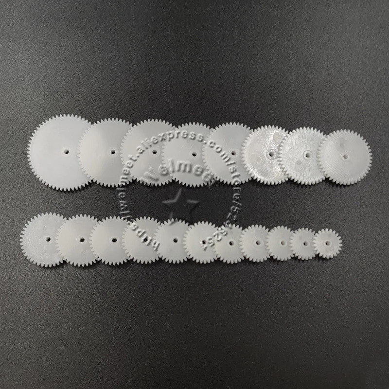 

Пластиковые шестерни Welmeet, модуль 0,5, 10x50-120 зубьев