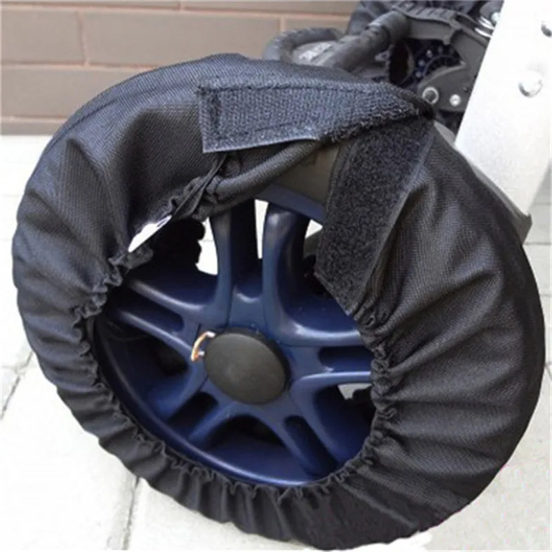 

1PC Pritical Baby Carriage Wheel Dustproof Cover Protective Floor Keep Clean High Quality 2 Sizes LA873407