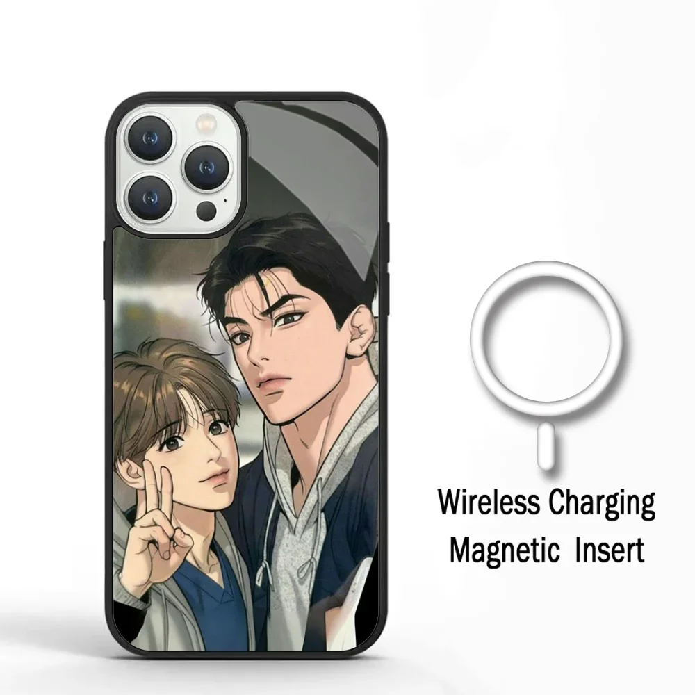 Чехол для телефона J-Jinx Jaekyung Kim Dan IPhone 11 12 13 14 15 Plus Pro Max зеркальный акриловый чехол