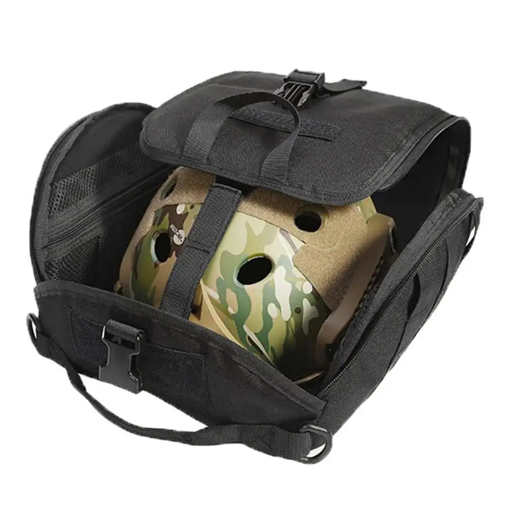 

Outdoor Helmet Bag Pack Carrying Pouch Portable Multi-purpose Waterproof Wear-resistant Accessory