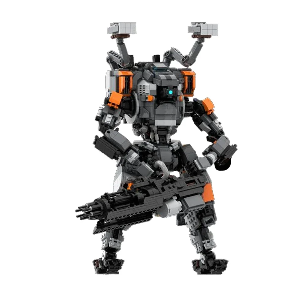 

Gobrick BT-7274 Vanguard-class Titan от Titanfall 2, строительные блоки, креативный эксперт, игровые блоки Mecha, игрушки, детский эксперт, робот