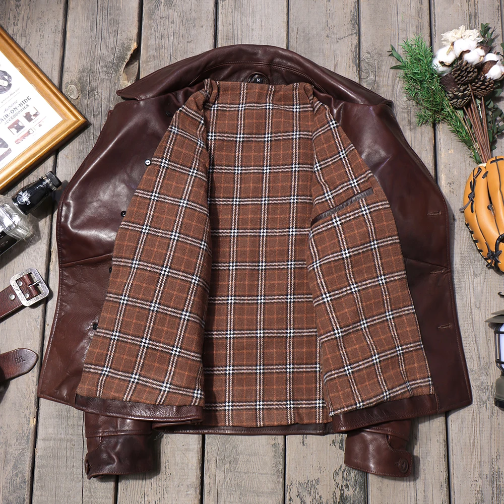 Мужская кожаная куртка Blunt Razor винтажная мужская с изображением калифорнийского