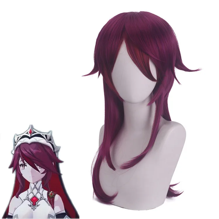 

Game Genshin Impact Cosplay Rosaria Wig Genshin Impact Rosaria Short Heat Resistant Synthetic Hair Wigs
