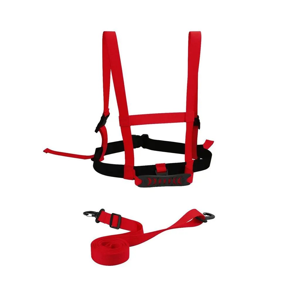 

Winter Ski Training Belt Winter Polar Fleece Waterproof Fitness Equipment Skating Ski Training Harness Safety Shoulder Strap