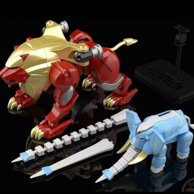 Фото В наличии: Оригинальные фигурки BANDAI Super Minipla SMP Gaoicarus Gaohunter Gaorangers Hyakujuu Sentai, аниме-модели, коллекционные фигурки. №5