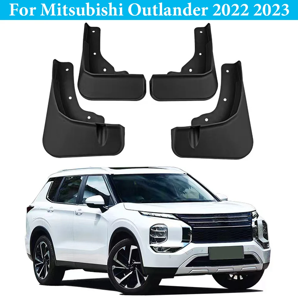 

Car Accessories New upgrade Mudflpas For Mitsubishi Outlander 2022-2023 Mudguards Fender Mud Flap Guard Splash Mudguard