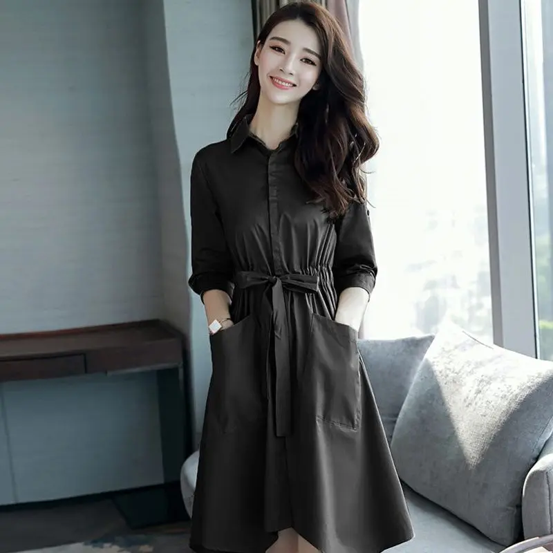 

Women's Windbreaker 2022 Summer New Medium Long Dress Korean Version Thin Spring And Autumn Female Coat Plus Clothing For Women
