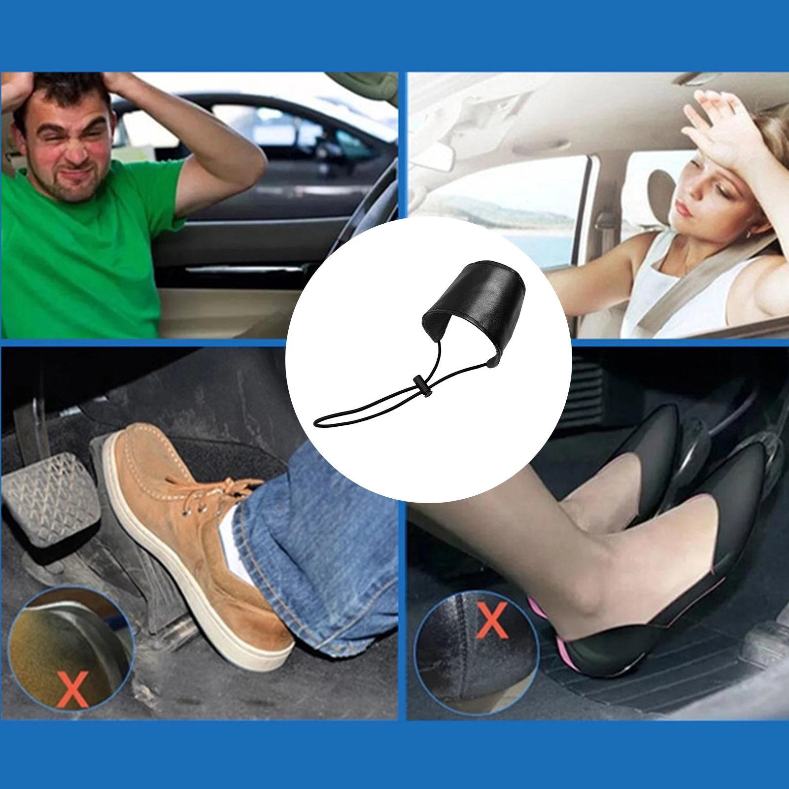 Защита для обуви вождения унисекс износостойкий коврик на высоком каблуке