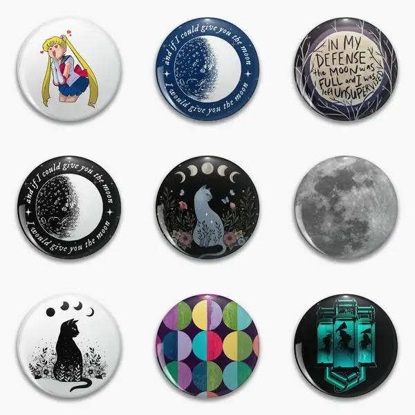 Moon You is Not Hard To Love Song Phoebe Bridgers Navy Blue In My The Soft Button Pin, забавный креативный воротник, модный подарок для влюбленных