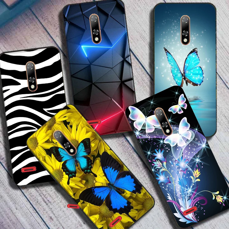Бабочка для Ulefone Note 8P, чехол, силиконовый чехол для телефона Ulefone Note8P, чехол s, мягкая задняя панель, задние бамперы, чехлы