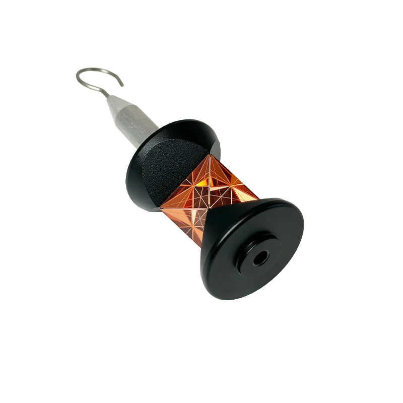 Мини 360-градусная призма с медным покрытием и крючком для тахеометра