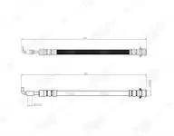 

Store code:-02 29 for brake hose rear outer left right YARIS 11-