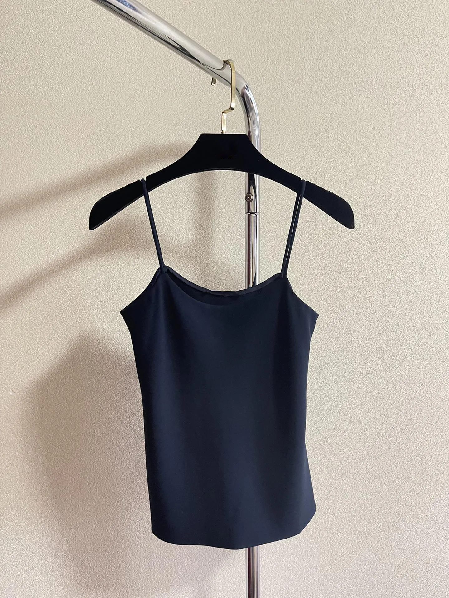 

Однотонный топ на бретельках, Повседневная мода, Новинка лета 2023, 0414