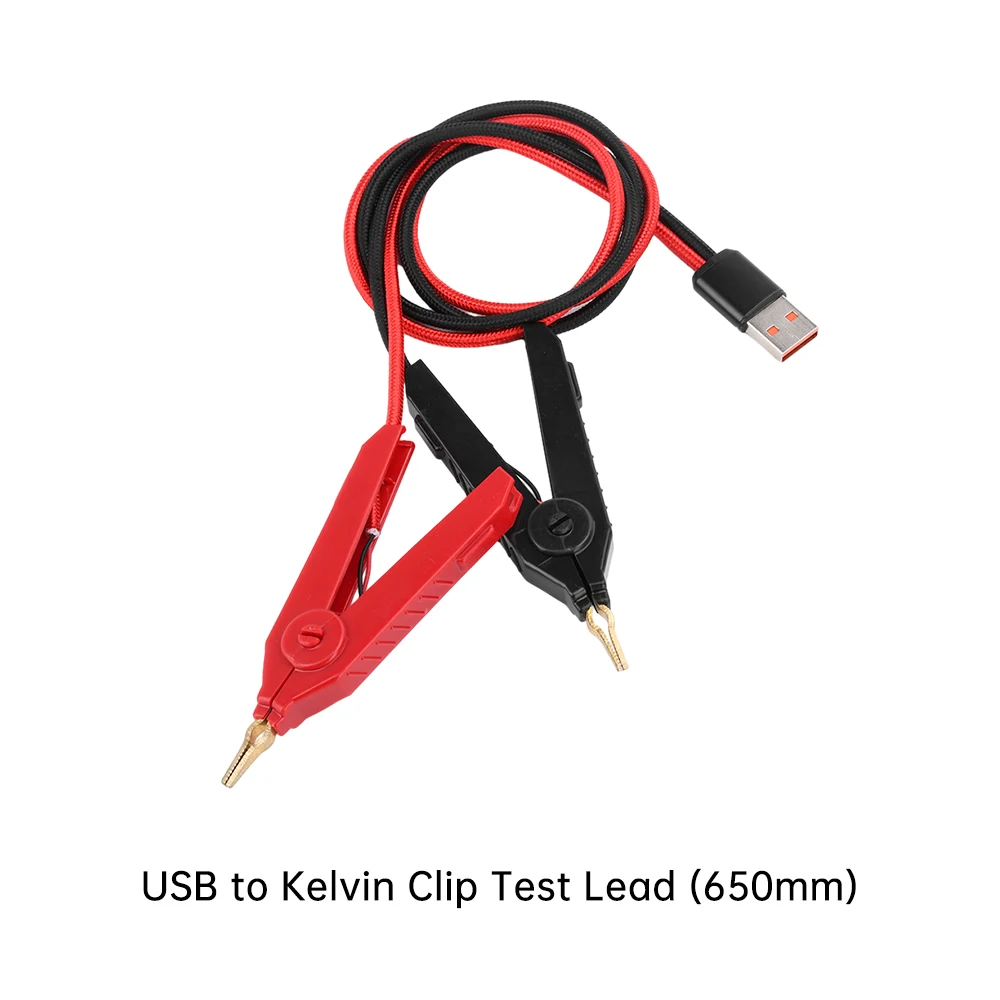 4-проводной высокоточный тестер внутреннего сопротивления постоянного тока 5 В 1