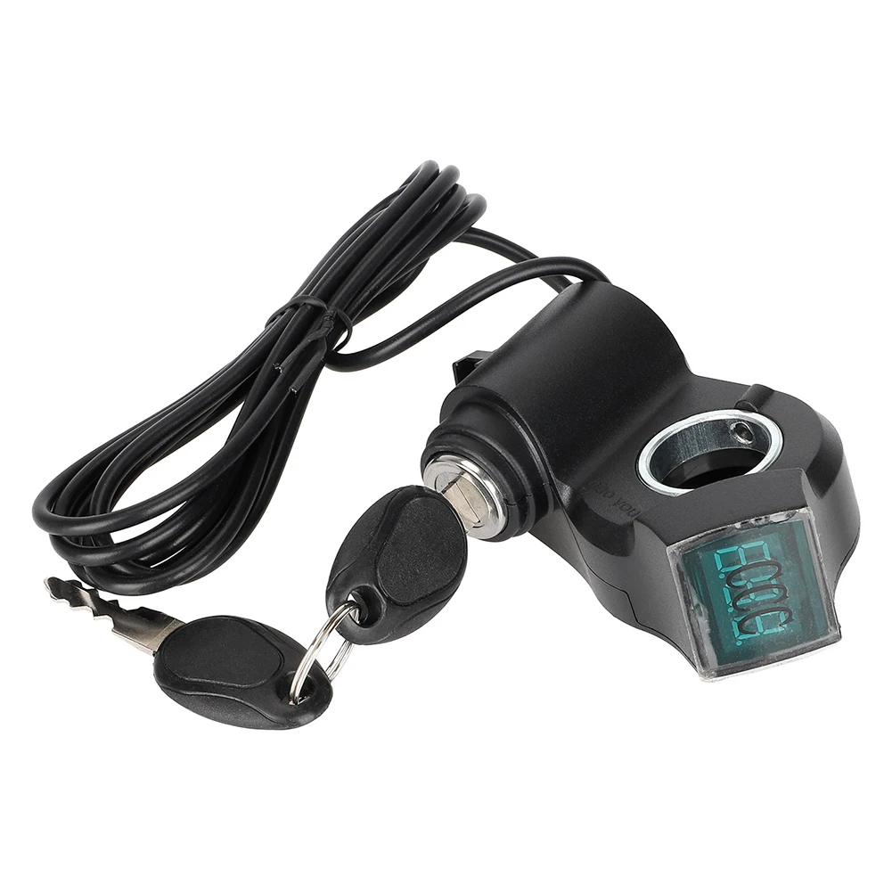 

Versatile Electric Bike Thumb Throttle Real time Voltage Display Convenient Power Evaluation (70 130 Characters)