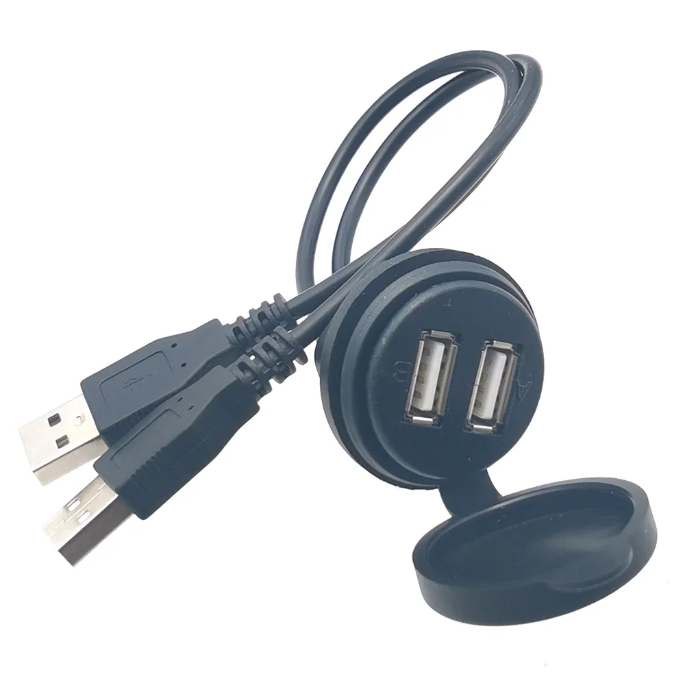 1 шт. Удлинительный кабель с двумя USB-портами
