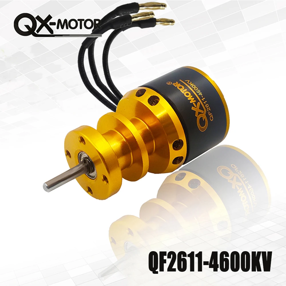 

QF2611 3300KV 4000KV 4600KV 5000 KV Brushless motor with 50mm EDF CW CCW12 blades For RC Airplane Ducted fan