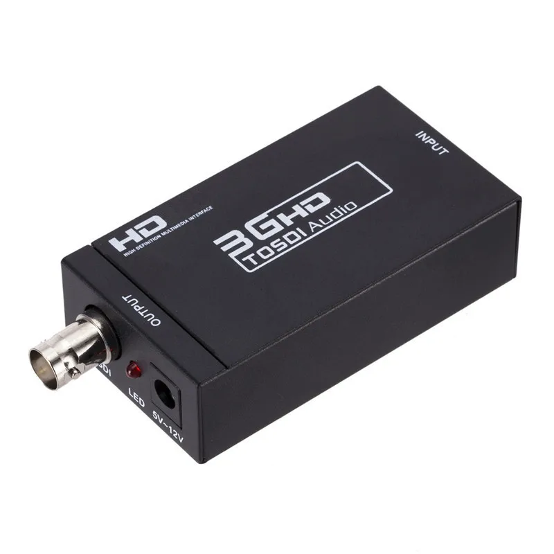 

3G HDMI-compatible To SDI Converter SDI Adapter Audio HD-SDI/3G-SDI Adapter BNC 1080P DAC Converter for Monitor HDTV