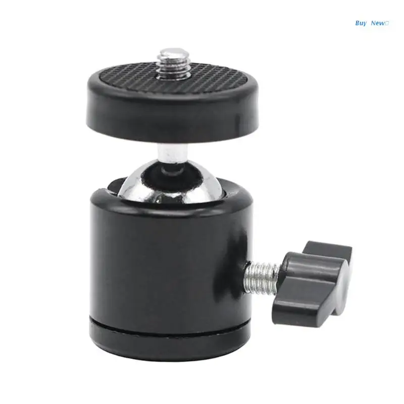 

Mini Tripod Ball for Head 360° Swivel Tripod Mount Camera Ballhead Adapter for D