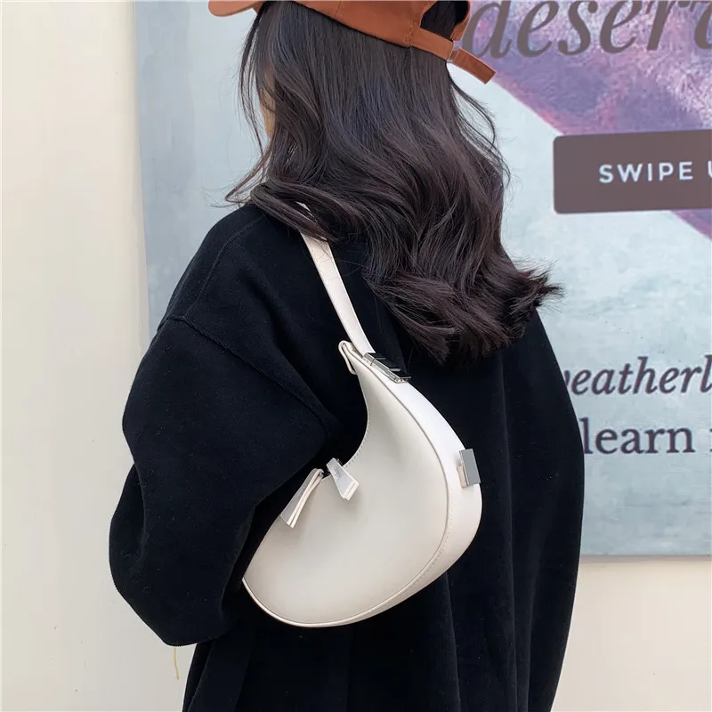 CGCBAG 2023 New Fashion Women Luxury Small Shoulder Bag High Quality PU Leather Ladies Designer Handbags Vintage Female Tote Bag