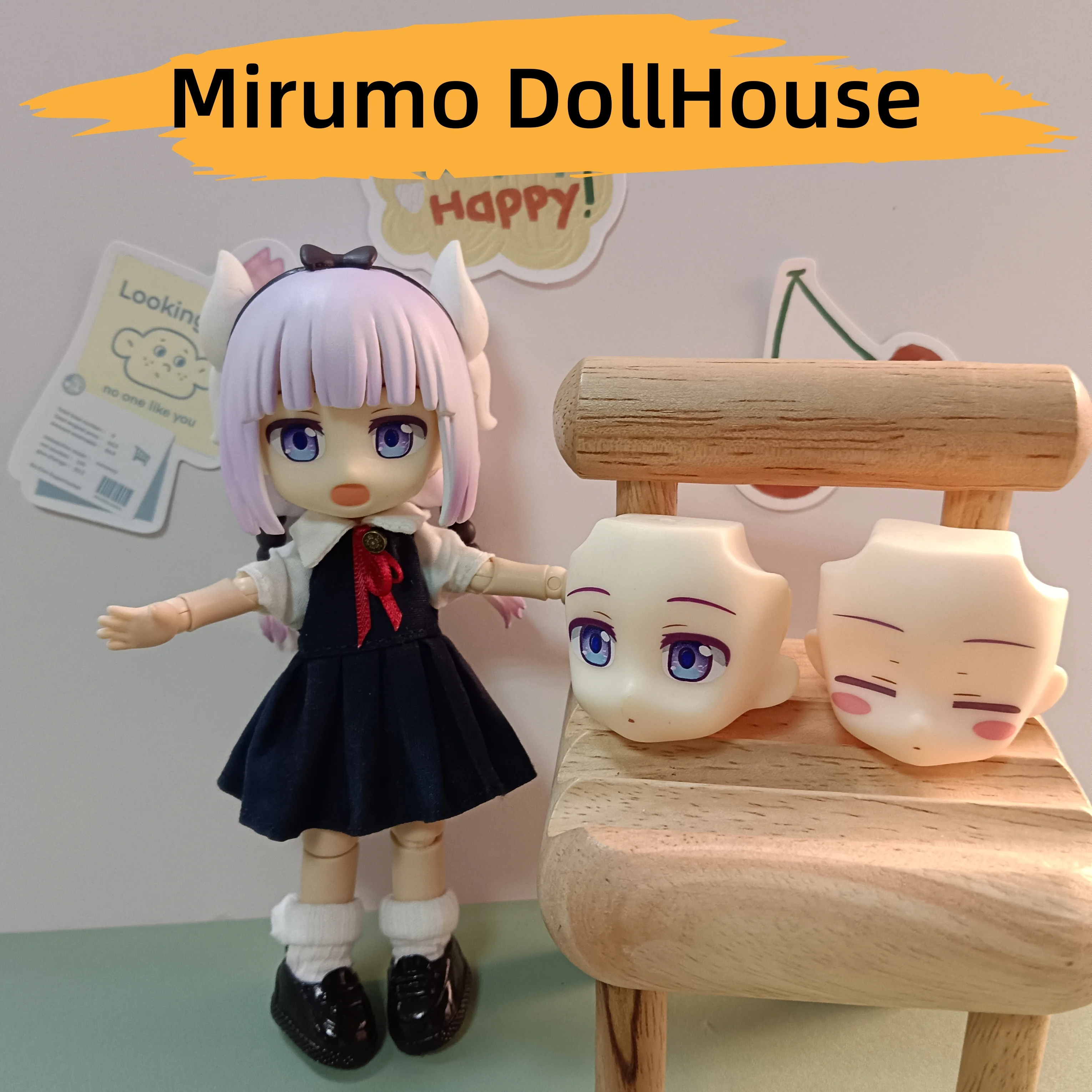 Ob11 1/12 Miss Kobayashi's Dragon Maid аниме KannaKamui BJD модель куклы костюм горничной командир