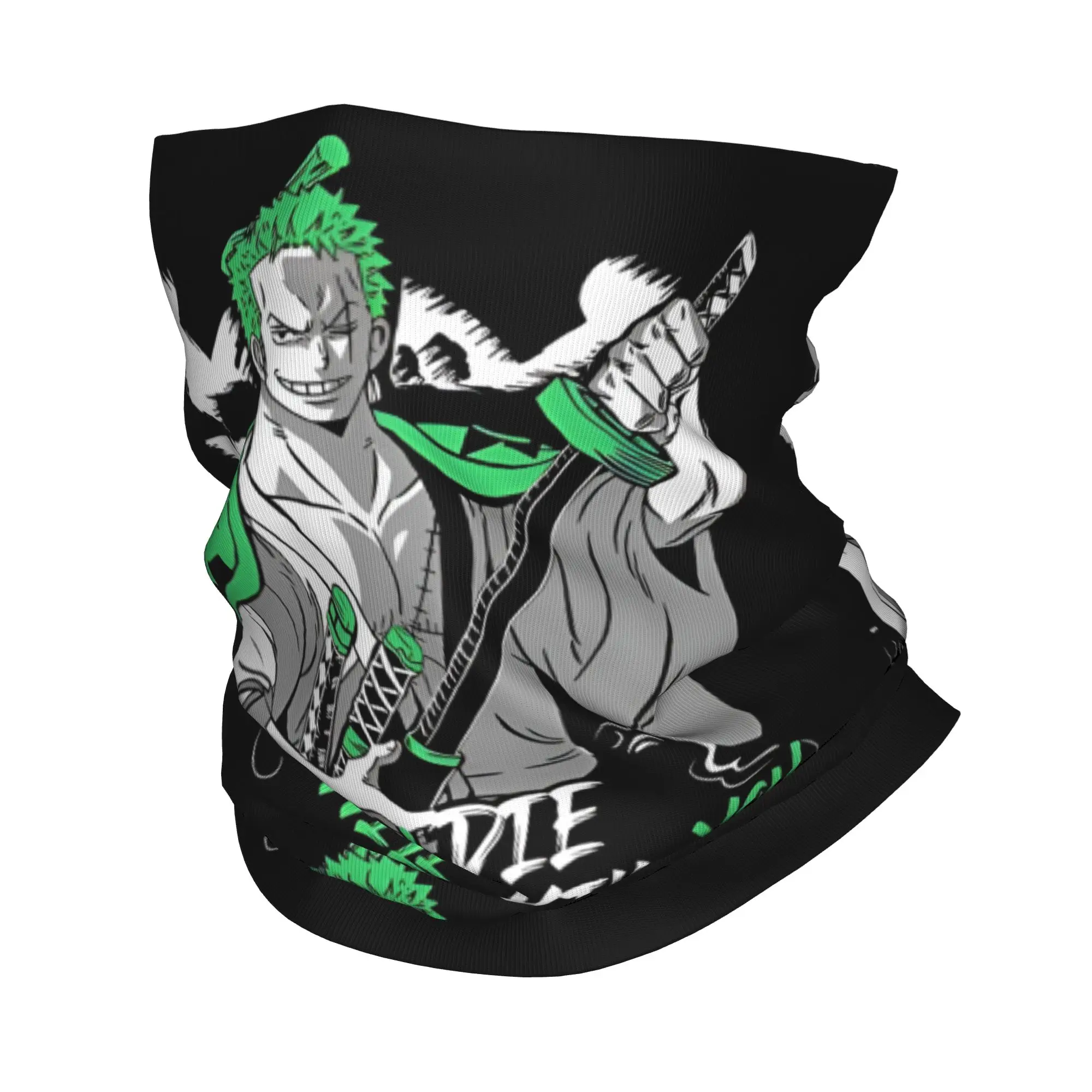 Фото Бандана-бафф Zoro O-One P-Piece с защитой от УФ-излучения, забавный аниме-комикс-принт, для женщин, головной убор, тубус, балаклава №2