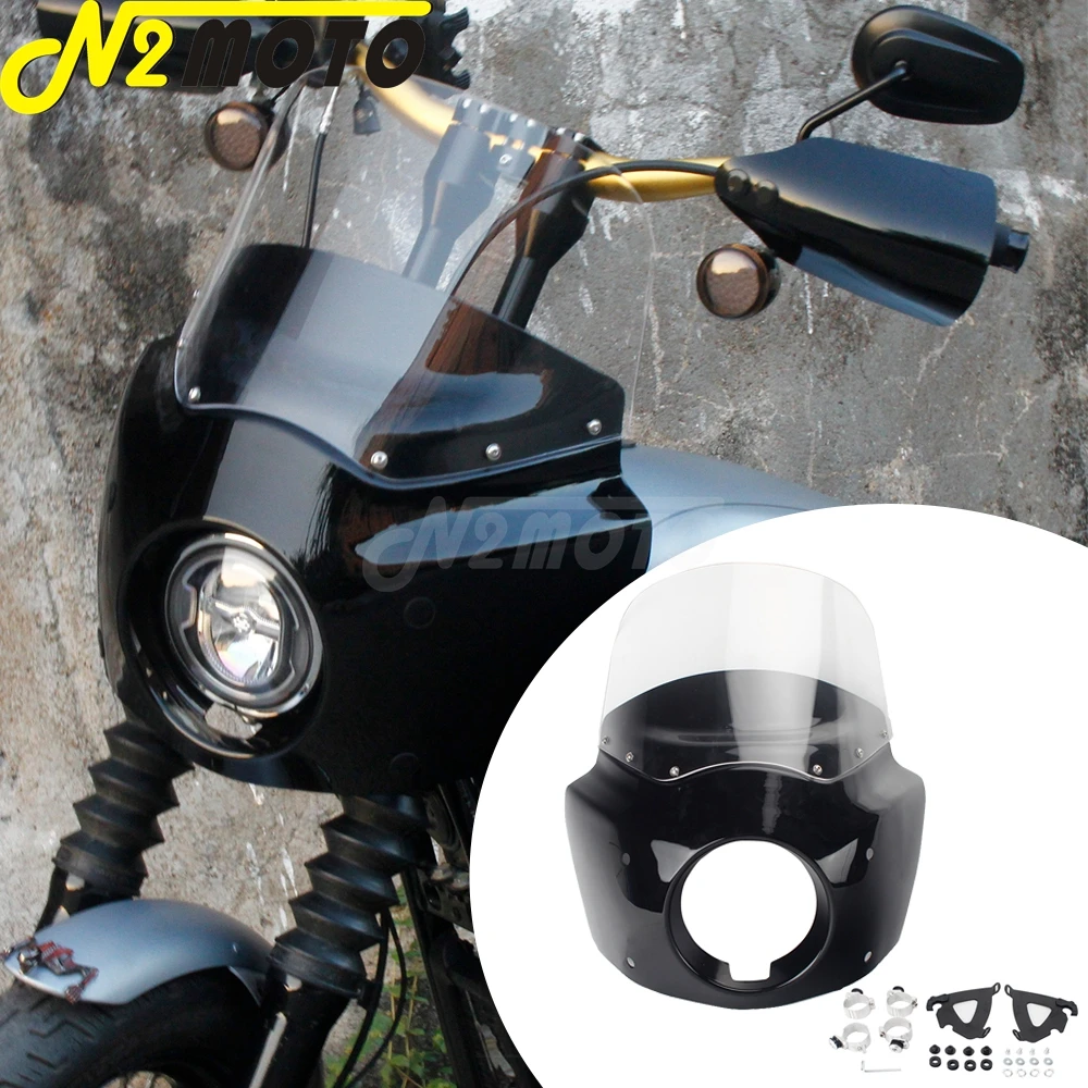 

Обтекатель лобового стексветильник для Мотоциклов Harley Dyna Wide Glide FXDWG EFI FXDWGI, 5 3/4 дюйма, 11 дюймов