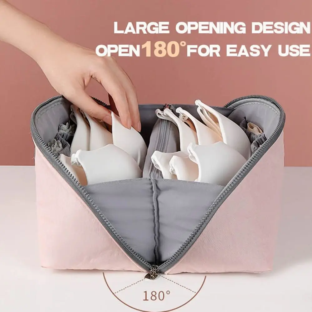 

Portable Bra Socks Travel Clothes Divider Organizer Pouch Underwear Storage Bag Washing Bag